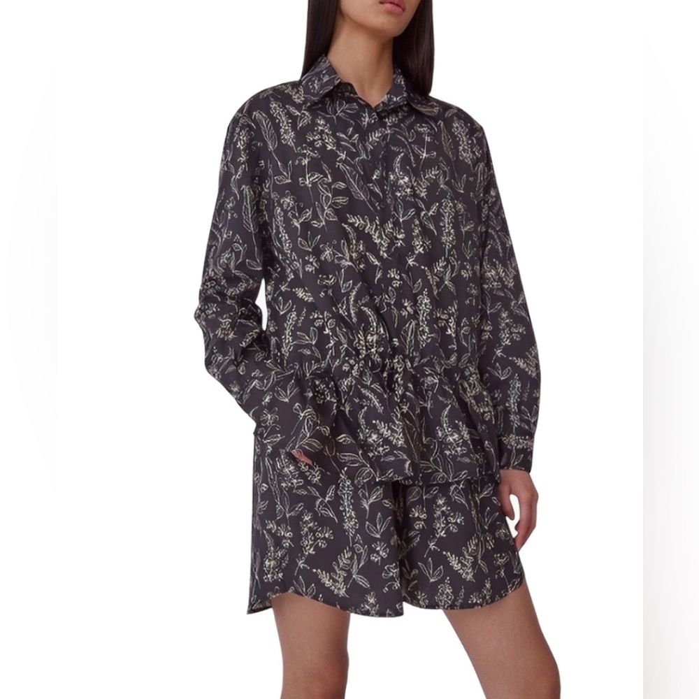 THAKOON - Printed Button Up Shirt Dress - NEW - Picture 2 of 4